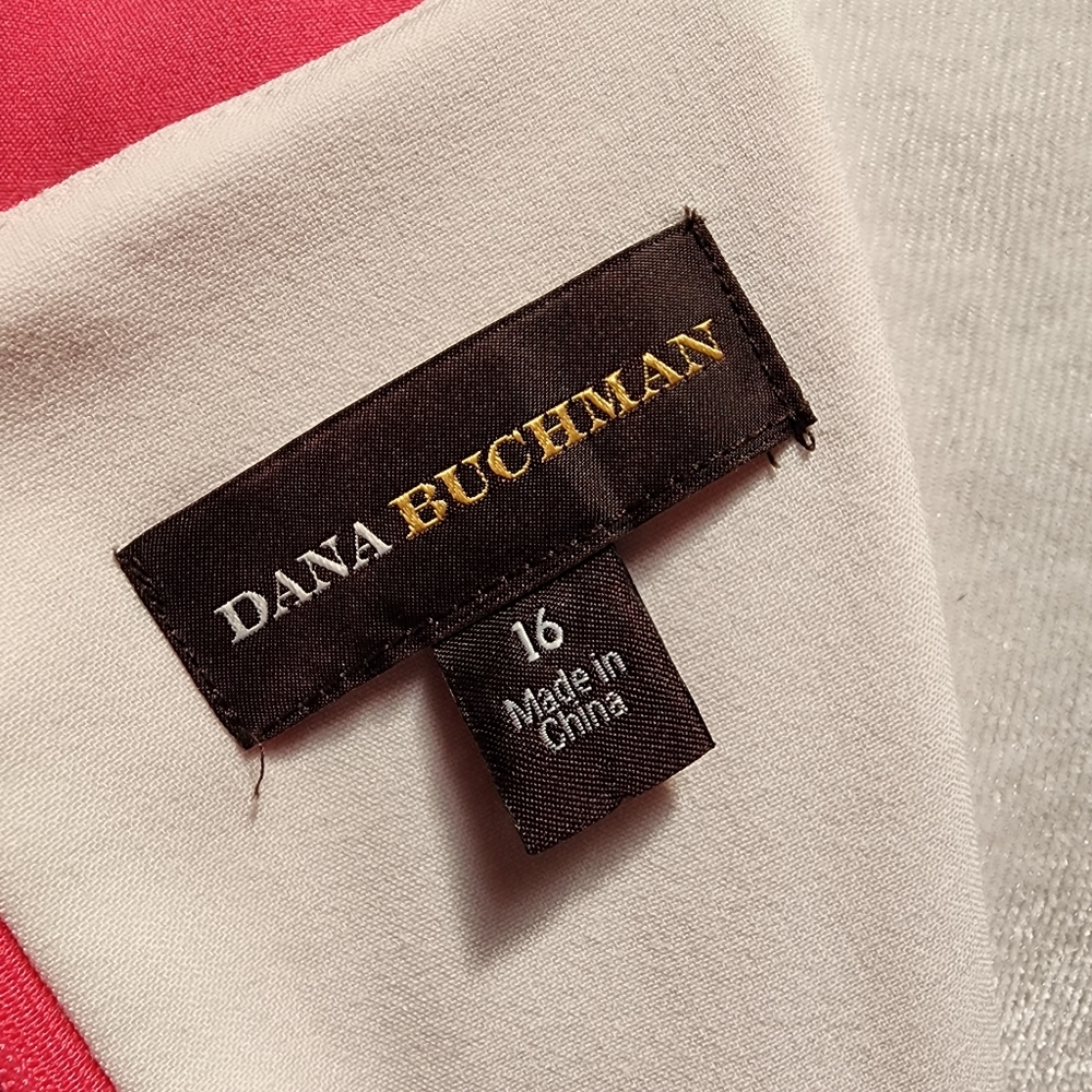 Dana Buchman Pink Dress Women's Plus Size 16 - Picture 5 of 6